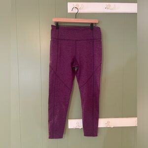 Joy Lab heathered purple leggings